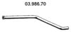 EBERSP?CHER 03.986.70 Exhaust Pipe